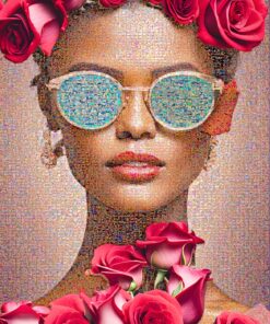 Photography mosaic Rouge Amour Joël Moens de Hase Okker Art Gallery Amsterdam