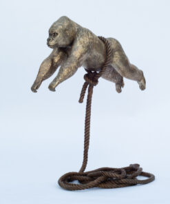Alternative view of Flying Gorilla on short rope - Gillie and Marc