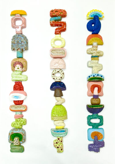 Alternative view of GROWTH | The Ceramic Totem of Self-Formation - Kyoko Suzuki