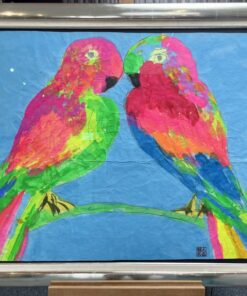 Alternative view of Parrots - Walasse Ting