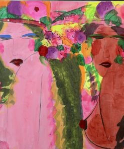 Ladies and Flowers - Walasse Ting