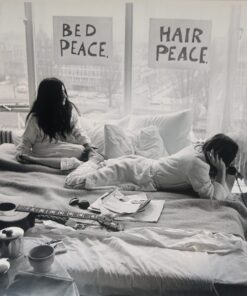 John Lennon & Yoko Ono at Hilton Amsterdam III - Nico Koster
