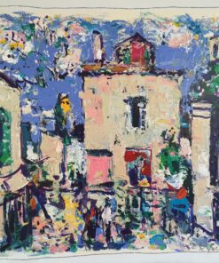 Plaza en la tarde - Kees Salentijn
