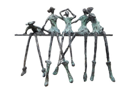 Meisjes capriolen - Astrid Huisman Biemans
