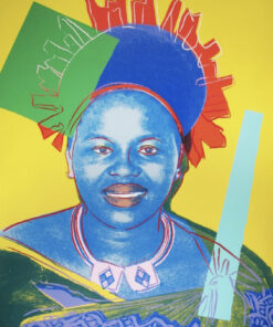 Queen Ntombi Twala Of Swaziland - Andy Warhol