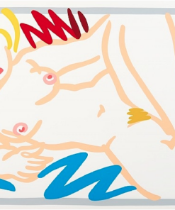 Judy on a blue blanket - Tom Wesselmann