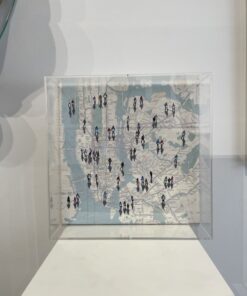 Alternative view of Shadows on NY subway map - Eline de Jonge