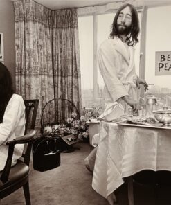 John Lennon & Yoko Ono at Hilton Amsterdam VI - Nico Koster